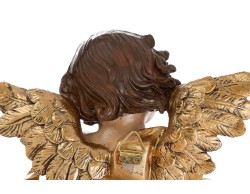 Angelo da Parete in Resina 18x10x23,5 cm – Decorazione Natalizia Le Stelle su Bomboniere Dolci Emozioni