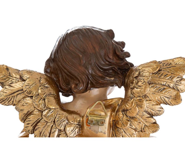 Angelo da Parete in Resina 18x10x23,5 cm – Decorazione Natalizia Le Stelle su Bomboniere Dolci Emozioni