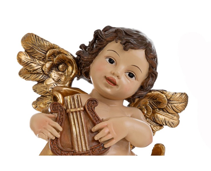 Angelo da Parete in Resina 18x10x23,5 cm – Decorazione Natalizia Le Stelle su Bomboniere Dolci Emozioni
