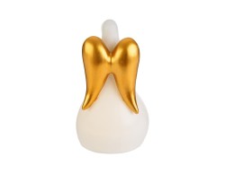 Presepe in Porcellana Bianca con Luce LED 10,5x8x19 cm – Decorazione Natalizia Le Stelle su Bomboniere Dolci Emozioni