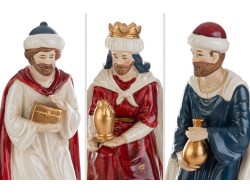 Set Presepe Completo Natività 8 Pezzi in Porcellana h. 20 cm – Decorazione Natalizia Le Stelle su Bomboniere Dolci Emozioni