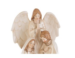 Sacra Famiglia Custodita da Angelo – Decorazione Natalizia Le Stelle su Bomboniere Dolci Emozioni