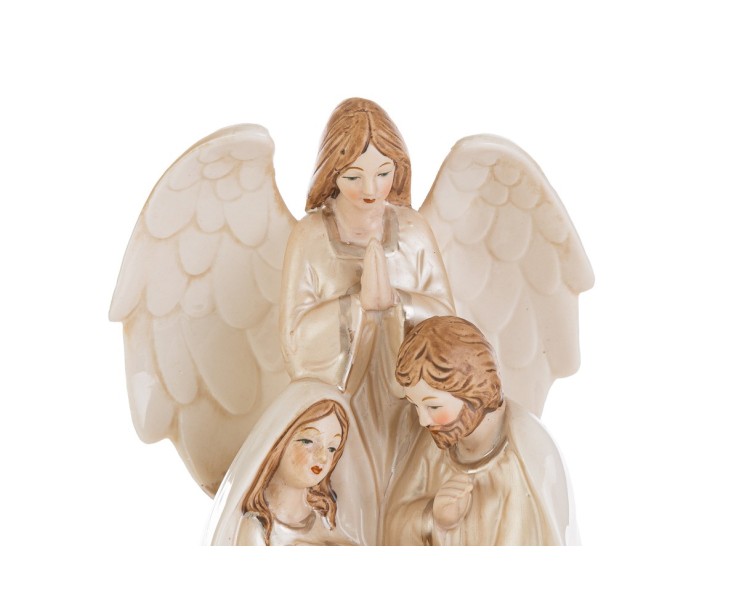 Sacra Famiglia Custodita da Angelo – Decorazione Natalizia Le Stelle su Bomboniere Dolci Emozioni