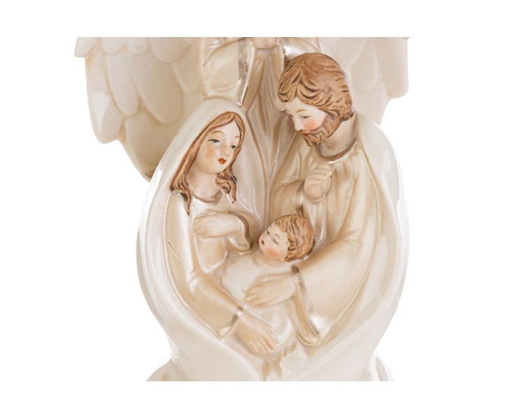 Sacra Famiglia Custodita da Angelo – Decorazione Natalizia Le Stelle su Bomboniere Dolci Emozioni