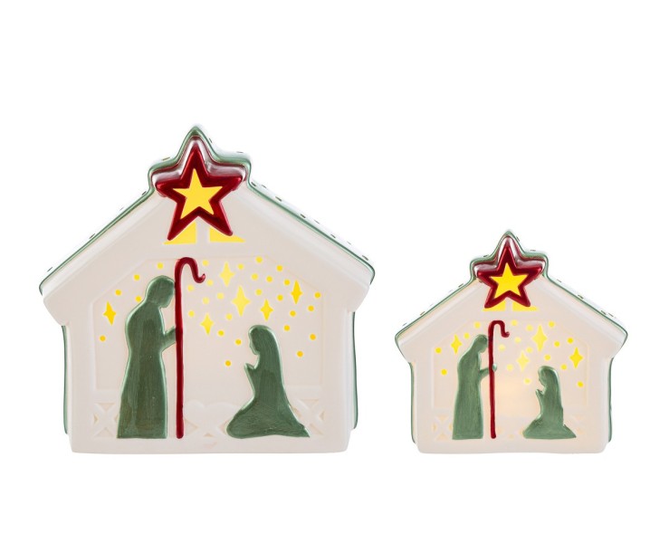 Natività Stilizzata con Stella Cometa – Decorazione Natalizia Le Stelle su Bomboniere Dolci Emozioni