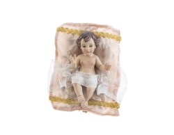 Set Presepe 8 Pezzi in Resina e Tessuto Oro h 32,5 cm – Decorazione Natalizia Le Stelle su Bomboniere Dolci Emozioni