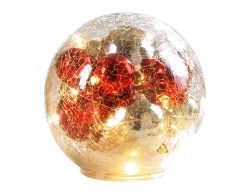 Palla LED in vetro Mascagni Casa grande