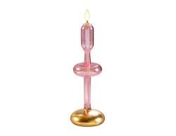 Candela LED Mascagni Casa in vetro 9 x 29,5 cm