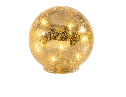 Palla LED Mascagni Casa in vetro diametro 10 cm