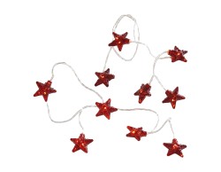 Luminaria Mascagni Casa rosso lunghezza 120 cm