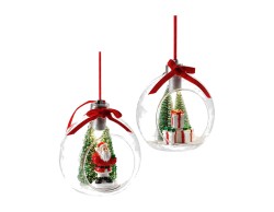 Palla LED Mascagni Casa in vetro assortito diametro 10 cm