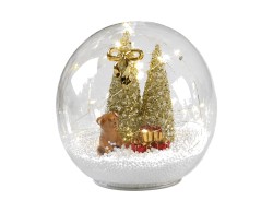 Palla LED Mascagni Casa in vetro diametro 15 cm codice C3033