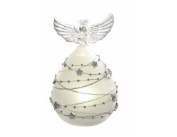 Angelo LED Mascagni Casa in vetro 6,5 x 11 cm