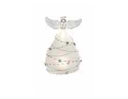 Angelo LED Mascagni Casa in vetro 9 x 16 cm