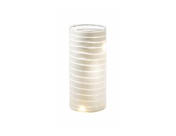 Bicchiere LED Mascagni Casa in vetro 9 x 18 cm codice C2680