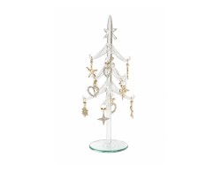 Abete Mascagni Casa in vetro, metallo altezza 25 cm