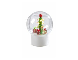 Palla LED rotante Mascagni Casa in vetro 13 x 17 cm codice MC3206