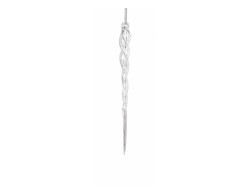 Set 6 decorazioni Mascagni Casa in vetro lunghezza 25 cm codice MC3454