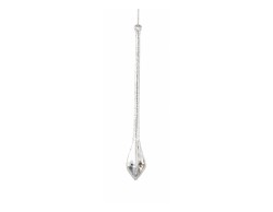 Set 6 decorazioni Mascagni Casa in vetro lunghezza 20 cm codice MC3455
