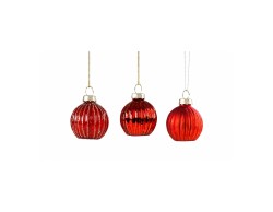 Set 12 palle Mascagni Casa in vetro assortito diametro 4 cm