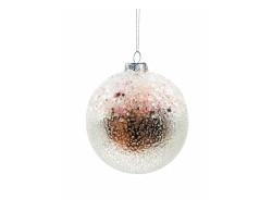 Set 4 palle Mascagni Casa in vetro diametro 10 cm codice MC3238