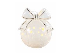 Palla LED Mascagni Casa in porcellana 10 x 9 x 11 cm