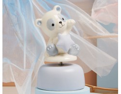 Bomboniera Nascita Battesimo Claraluna carillon panda