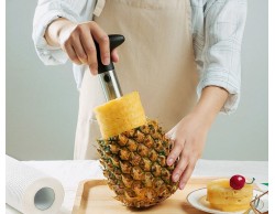 taglia affetta ananas a spirale