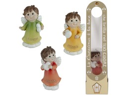 Bomboniera Cresima HAPPY ANGELO CRESIMA assortito 3 varianti Etiemme
