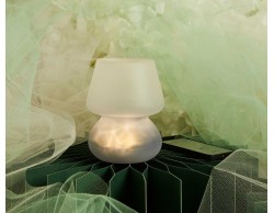 Bomboniera Matrimonio Claraluna 2026 Lampada LED Bianca Claraluna con Telecomando Luce Ambiente Moderna