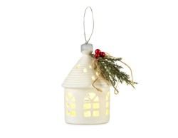 Set 2 Casette Natalizie LED cm 11 - Eleganza Luminosa per le Feste