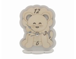Bomboniera Battesimo Sveglia leone