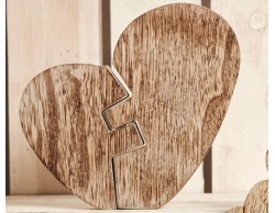 SOTTOPENTOLA TAGLIERE CUORE IN LEGNO CLARALUNA