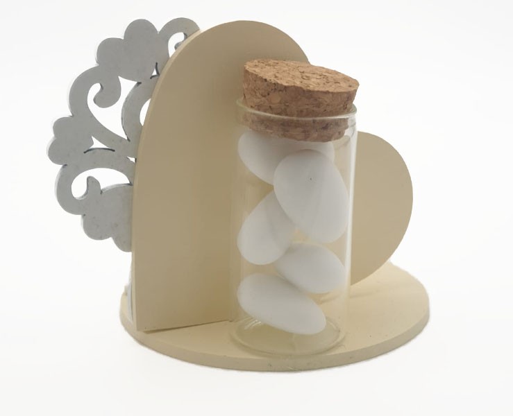 Bomboniera  Comunione mariellla martini cuore albero bambino con calice su Bomboniere Dolci Emozioni