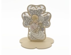 Bomboniera Comunione Cresima Mariella Martini croce bambina che prega