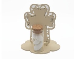 Bomboniera Comunione Cresima Mariella Martini croce bambina che prega su Bomboniere Dolci Emozioni