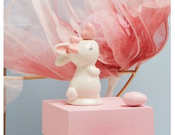 Bomboniera Nascita Battesimo Claraluna Coniglietto rosa 2025