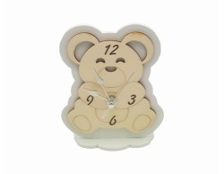 Bomboniera Battesimo Sveglia orsetto