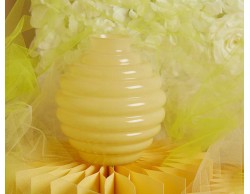 Bomboniera Matrimonio Claraluna 2026 Vaso Tondo Piccolo Giallo Claraluna Design Moderno a Cerchi