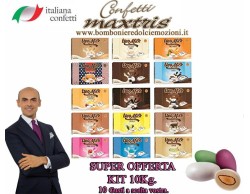 Kit confetti Maxtris Two Milk 10 kg Super Offerta confettata