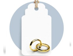 Bigliettini Matrimonio FFTags0002 conf. 30pz