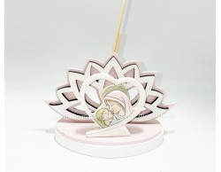 Bomboniera Nascita e Battesimo Mariella Martini Profumatore Rosa maternità 