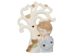 Bomboniera Harmony Prima Comunione bimbo comunione con albero porc. con led