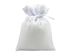 Sacchetto harmony 2024 cotone bianco con tiranti