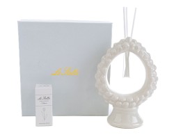 Bomboniera Matrimonio Le stelle profumatore pigna bianco