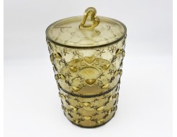 Doppio Barattolo Guzzini color sabbia trasparente