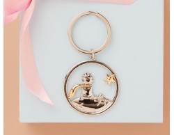 Portachiavi Piccolo principe anello grande claraluna