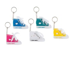 Portachiavi Sneaker in Tela - 5 Colori Assortiti