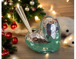 diffusore a forma di cuore silver