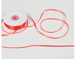 Nastro doppio raso arancio 3mm x 100 m.